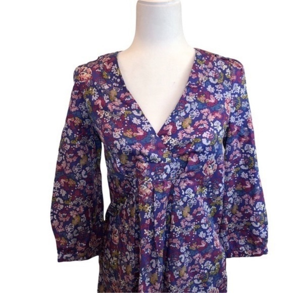 See By Chloe Purple Floral Dress - Picture 4 of 9
